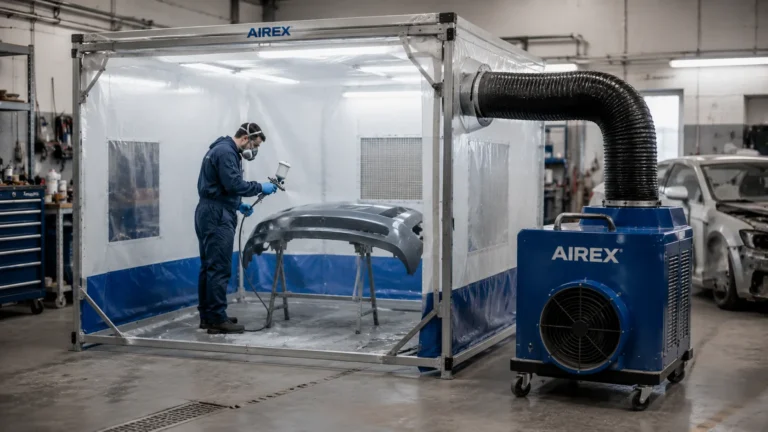 Mobile Spray Booth Extractor Fans: Uses, Benefits and Setup Tips