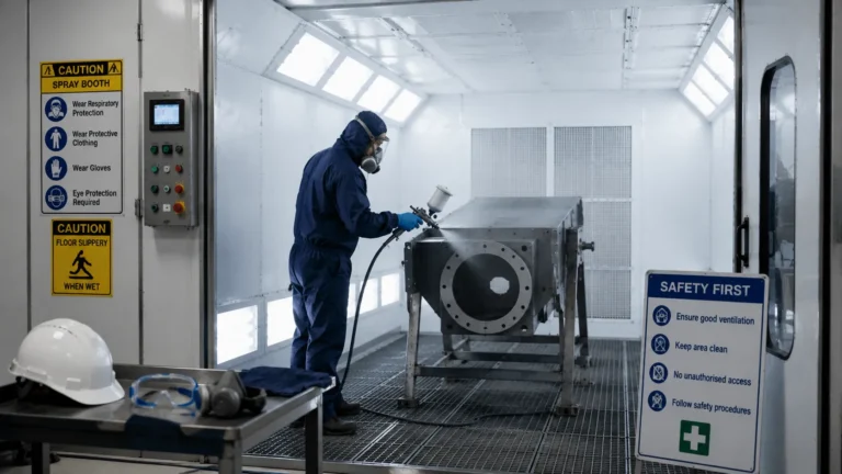 Spray Booth Safety Tips for Industrial Paint Spraying