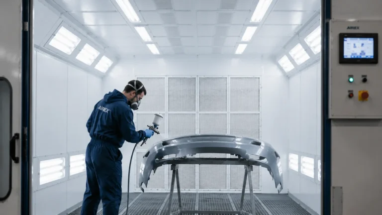 Spray Booth Lighting Why Visibility Matters for Paint Finishing